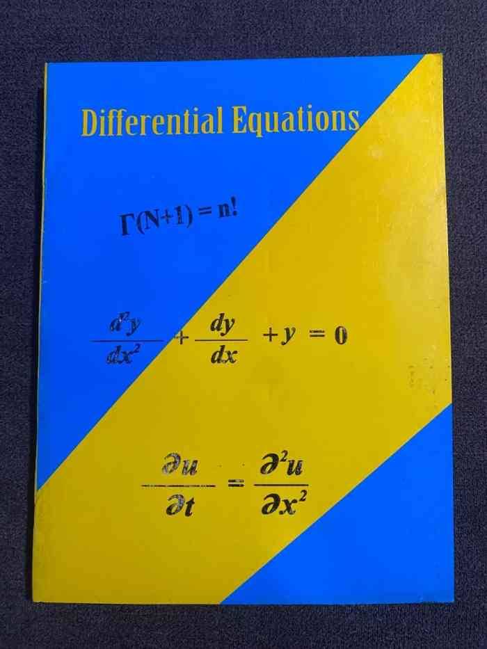 Cover of Differential Equations