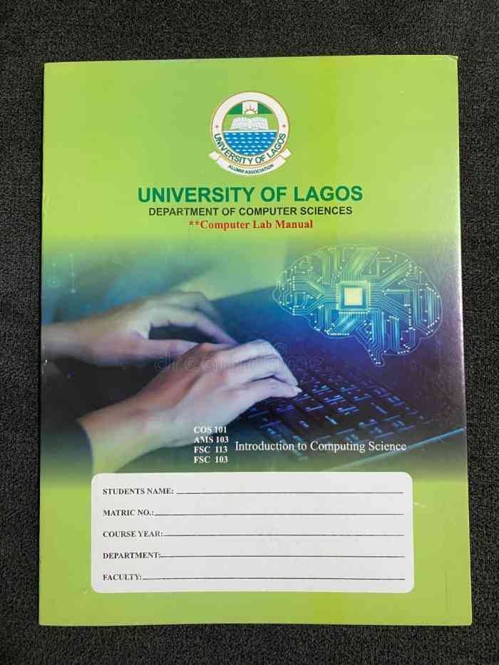 Cover of Computer Lab Manual