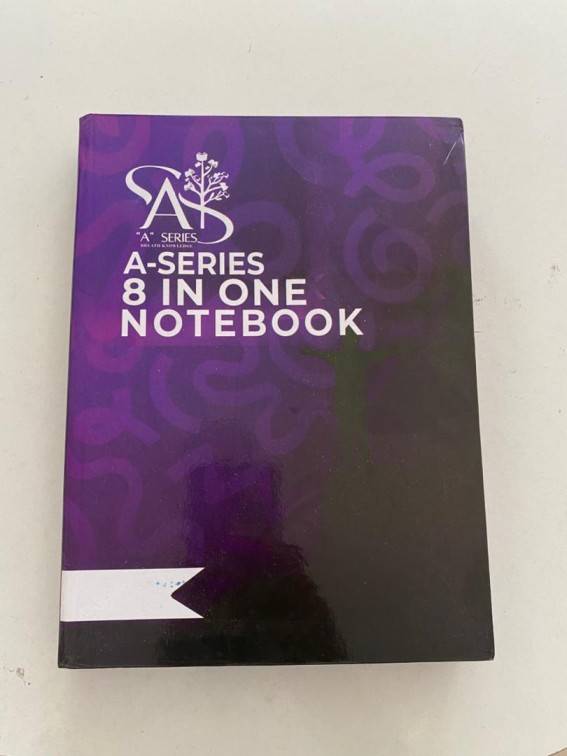 Cover of A-SERIES 8 IN ONE NOTEBOOK