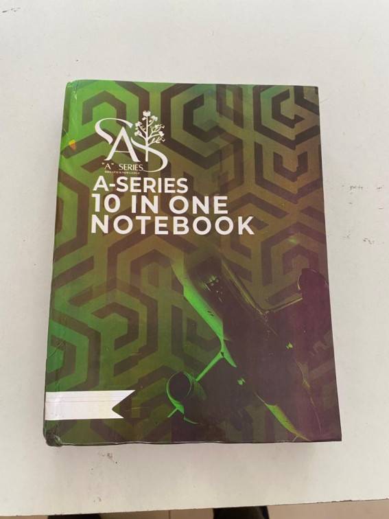 Cover of A-SERIES 10 IN ONE NOTEBOOK
