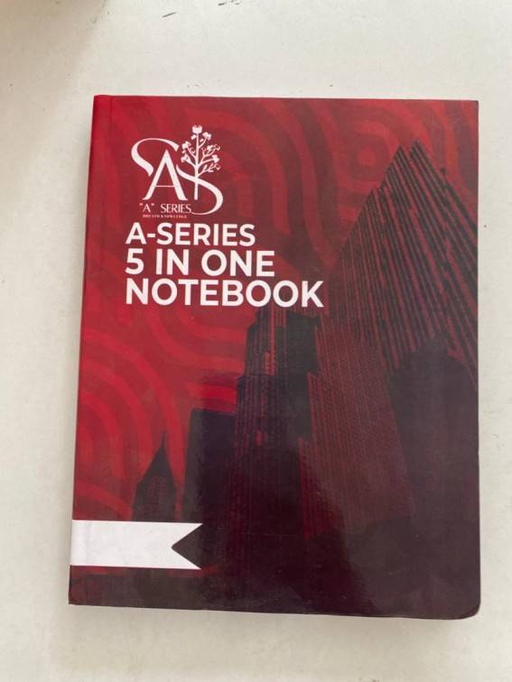 Cover of A-SERIES 5 IN ONE NOTEBOOK