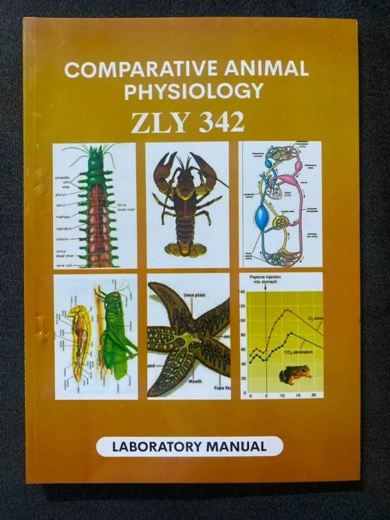 Cover of COMPARATIVE ANIMAL PHYSIOLOGY LABORATORY MANUAL