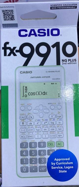 Cover of CASIO NATURAL-V.P.A.M FX-9910 NG PLUS 2ND EDITION