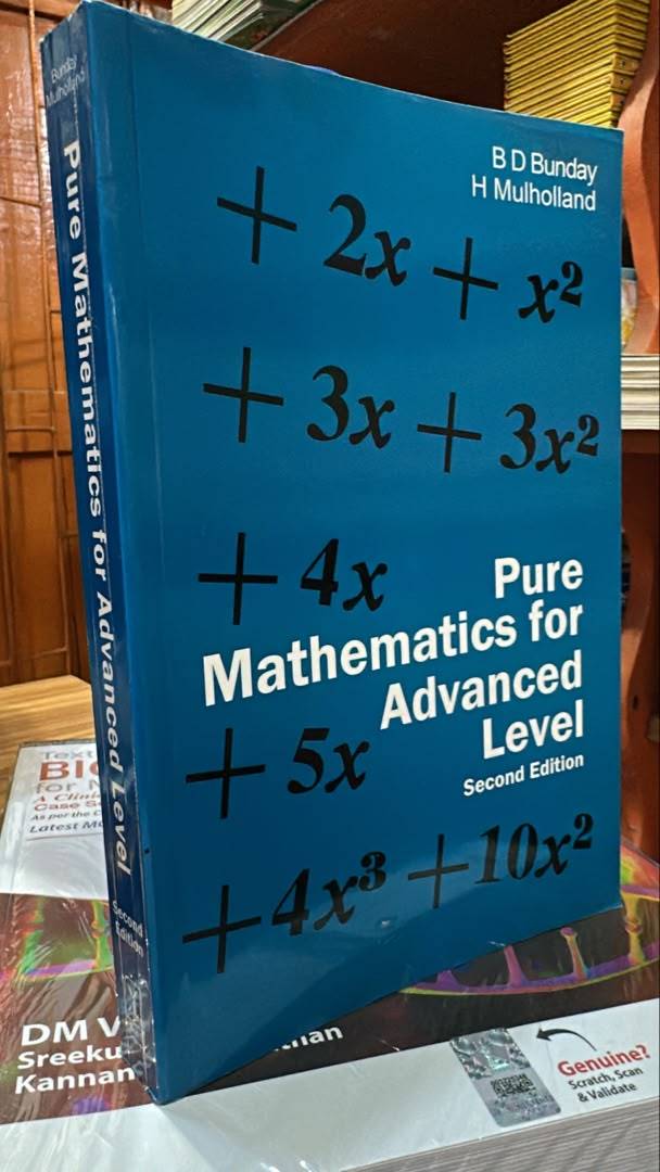 Cover of Pure Mathematics for Advanced Level