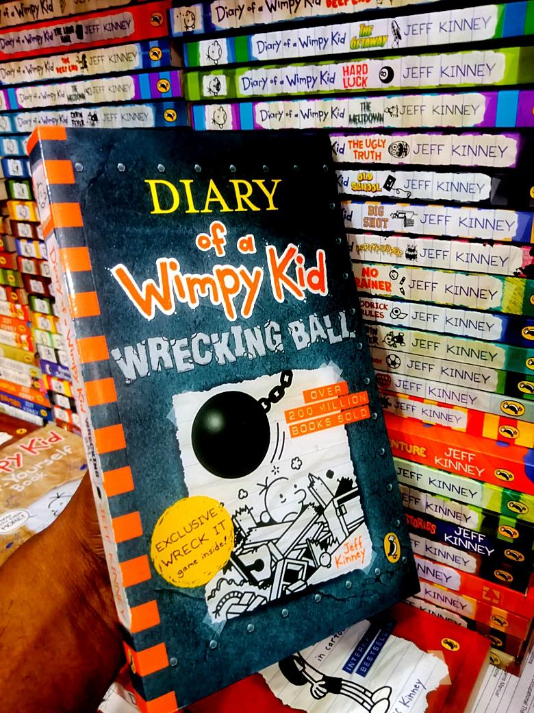 Cover of WIMPY KID/The wrecking ball 
