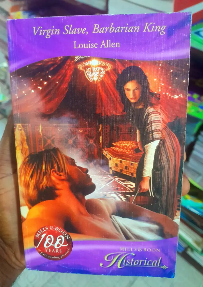 Cover of Virgin slave , barbarian king.