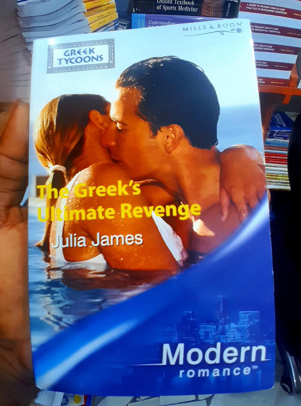 Cover of The Greeks intimate revenge.