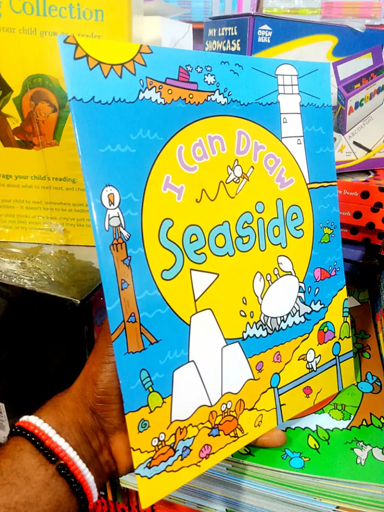 Cover of I CAN DRAW/seaside 