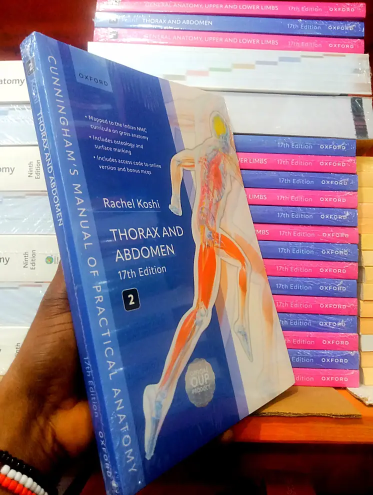 Cover of Cunningham's Manual of Practical Anatomy Volume 2 Thorax and Abdomen