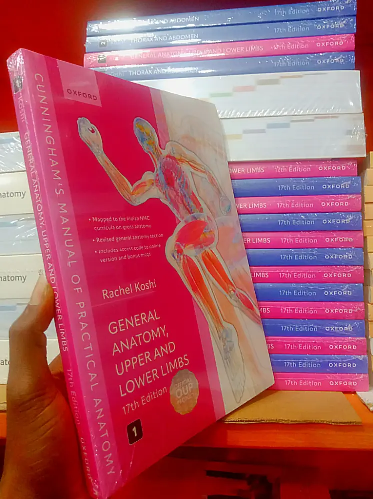 Cover of Cunningham's Manual of Practical Anatomy Vol 1 General Anatomy, Upper and Lower Limbs
