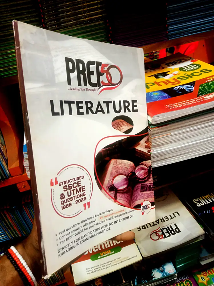 Cover of Prep50/Literature (SSCE)