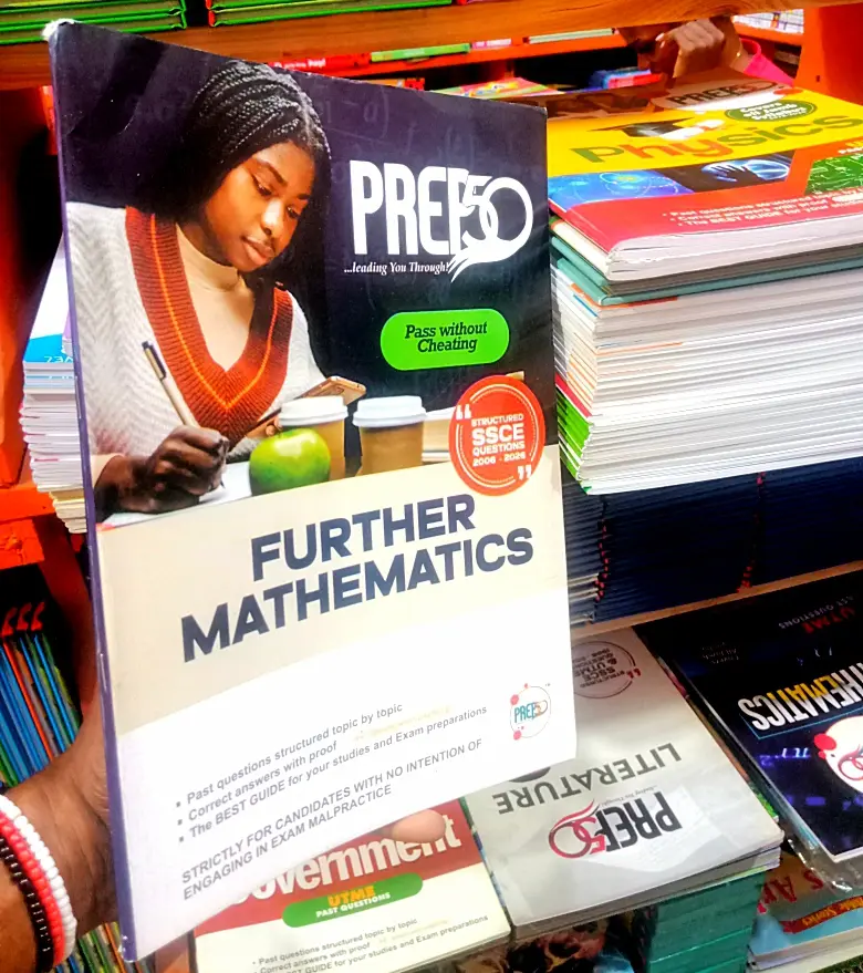 Cover of Prep50/Further mathematics (SSCE)