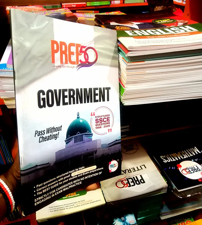 Cover of Prep50/Government (SSCE)