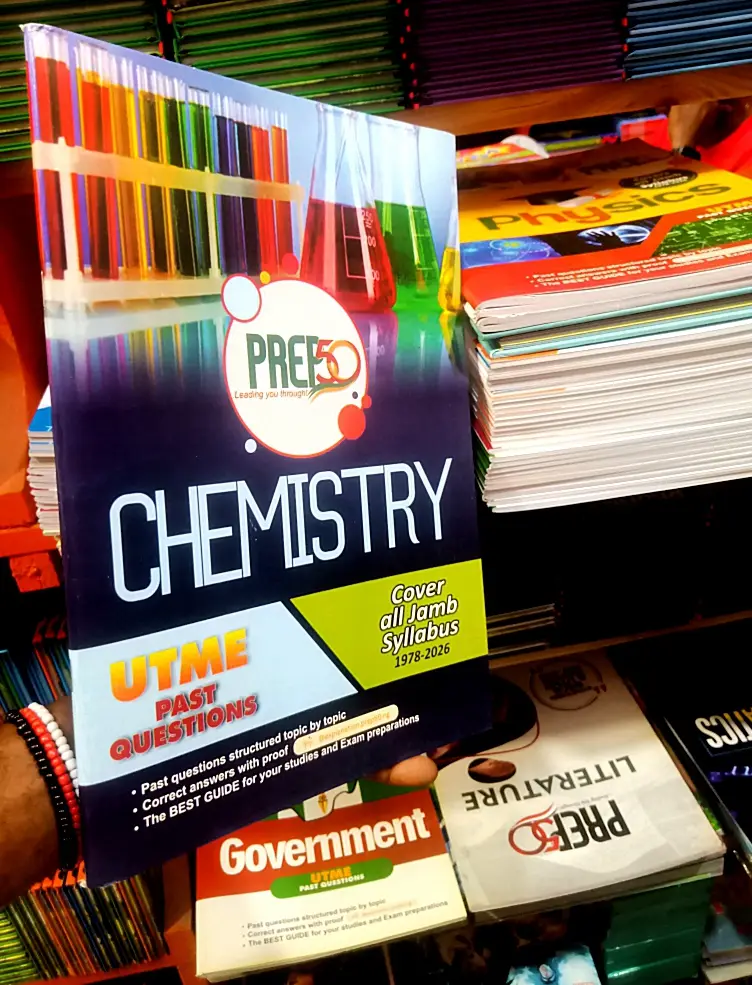 Cover of Prep50/Chemistry (JAMB)