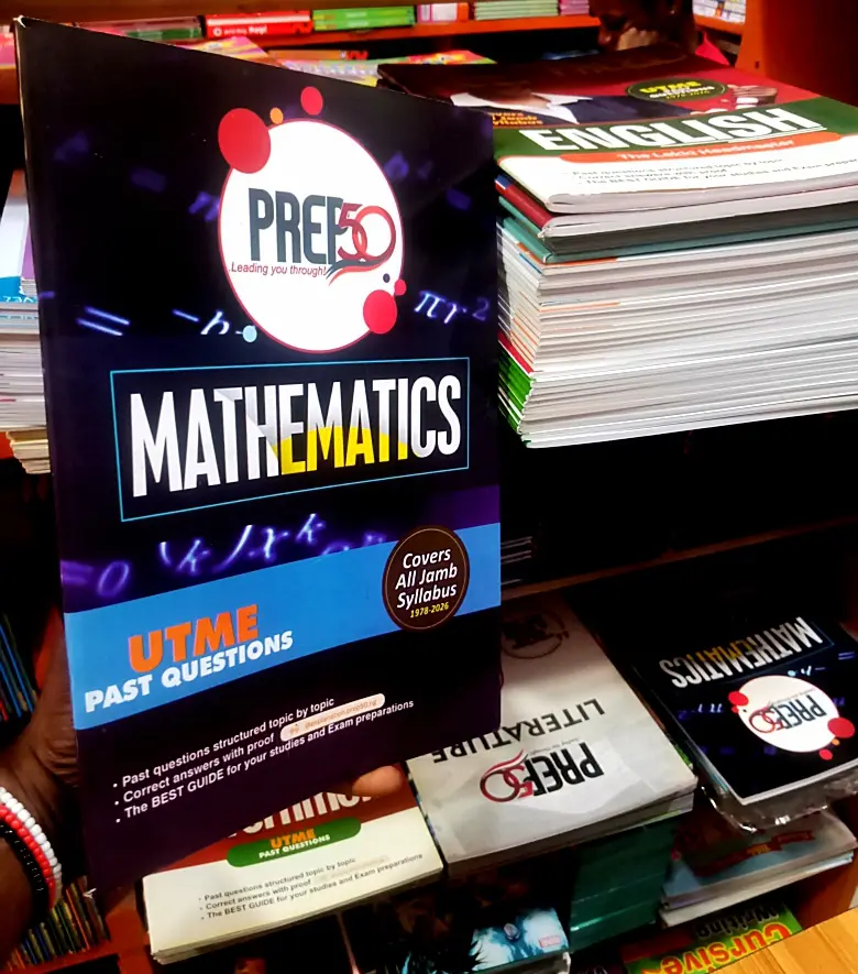 Cover of Prep50/mathematics (JAMB)