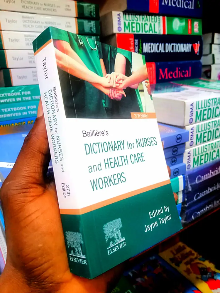 Cover of Bailliére's Dictionary for Nurses and Health care workers.