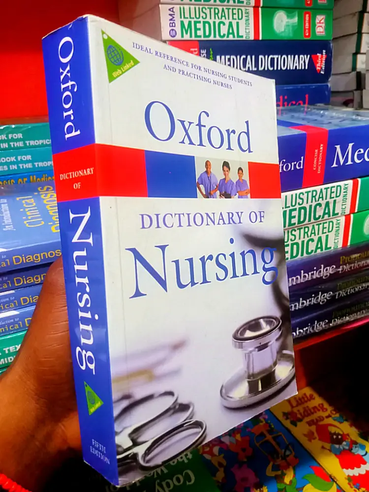 Cover of Oxford Dictionary of Nursing.