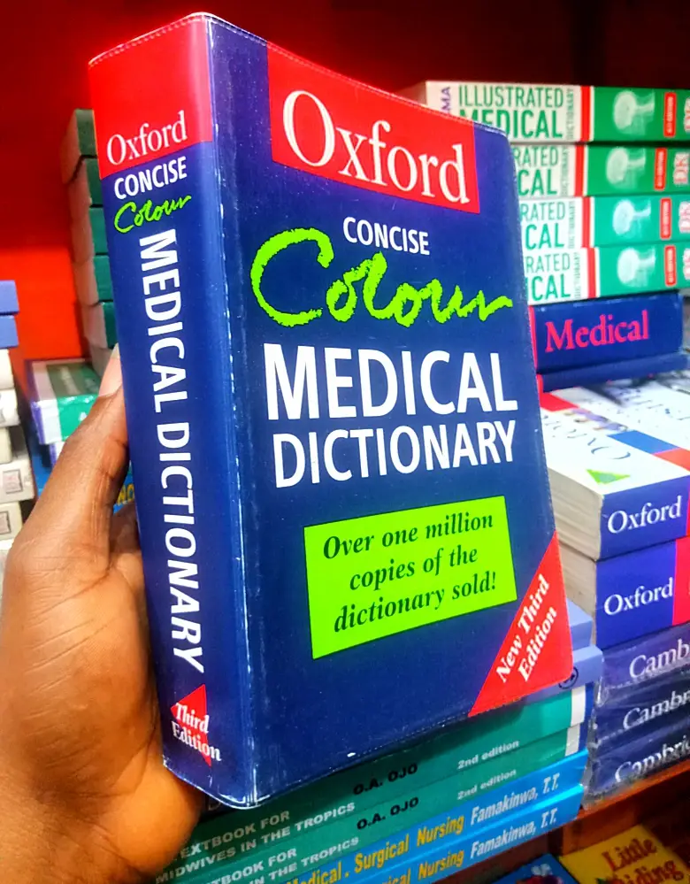 Cover of Oxford Concise colour medical Dictionary.
