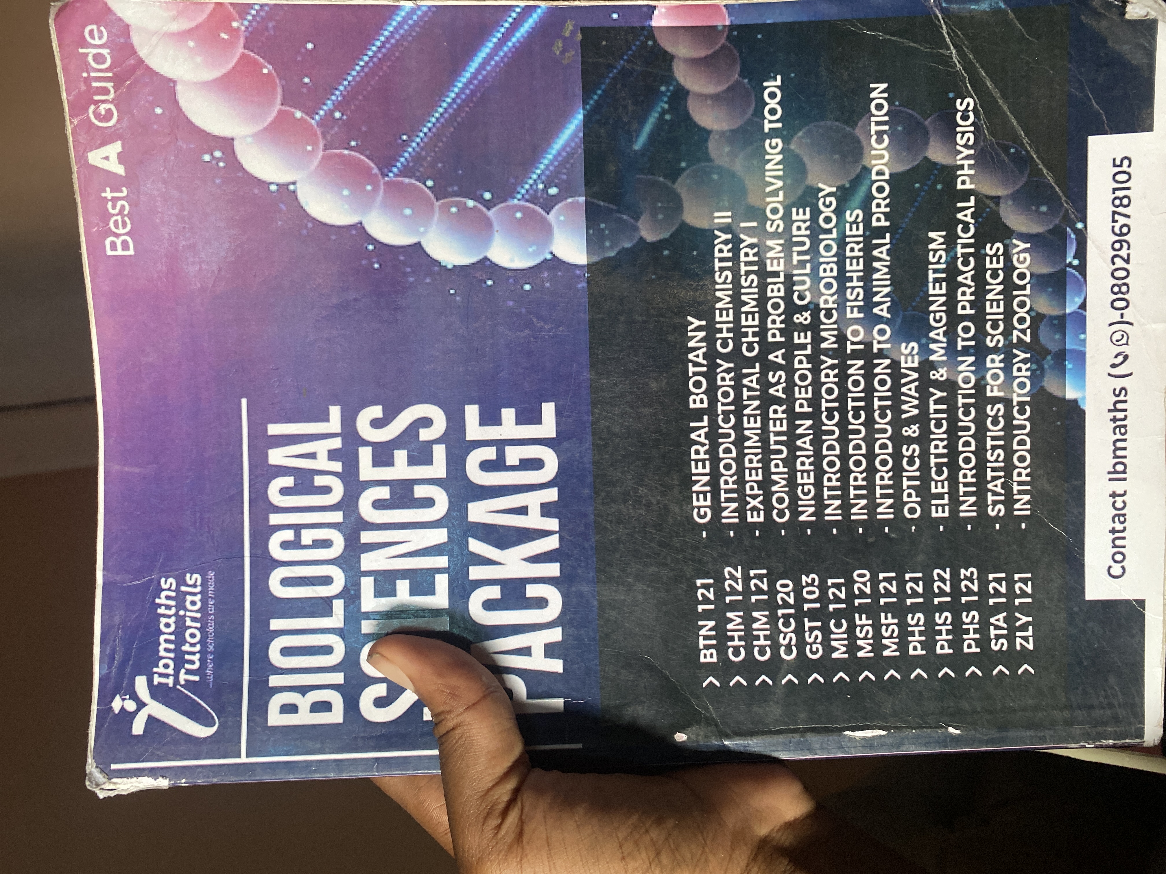 Cover of Biological sciences package 